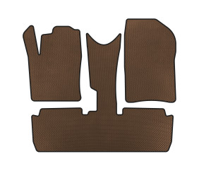 Килимки EVA (До рестайлінгу, Коричневий) для Citroen Xsara Picasso 1999-2012 рр