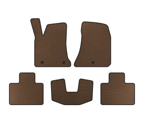 Килимки EVA (2015-2023, SD, Коричневий) для Dodge Charger рр