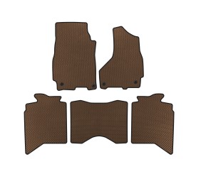 Килимки EVA (2013-2026, 5-ти місний, Коричневий) для Dodge RAM