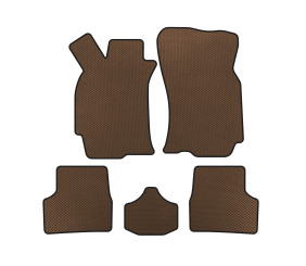 Килимки EVA (SD, Коричневий) для Fiat Albea 2002-2012 рр