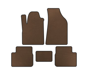 Килимки EVA (Коричневий) для Fiat Bravo 2008-2016 рр