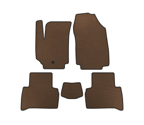 Килимки EVA (2007-2010, SW, Коричневий) для Fiat Croma рр