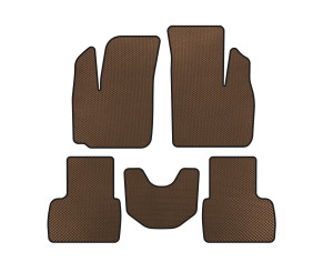 Килимки EVA (Коричневий) для Fiat Doblo I 2001-2005 рр