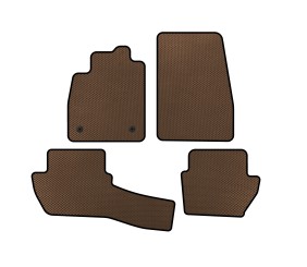 Килимки EVA (Коричневий) для Ford Fiesta 2017- рр