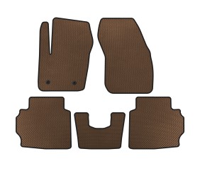 Килимки EVA (LB, Коричневий) для Ford Mondeo 2014-2022 рр