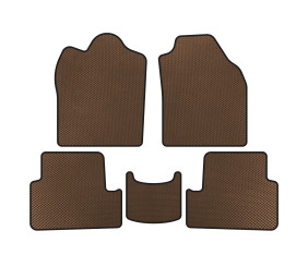 Килимки EVA (2009-2012, Коричневий) для Ford Connect рр
