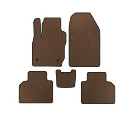 Килимки EVA (Коричневий) для Ford Courier 2014-2023 рр