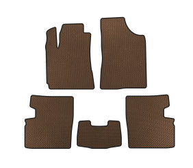 Килимки EVA (2009-2014, HB, 5-ти дверний, Коричневий) для Geely Emgrand EC7 2009- рр