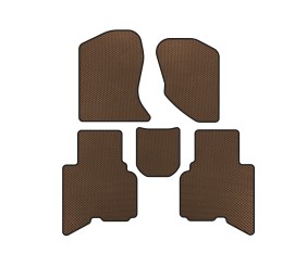 Килимки EVA (2010-2014, Коричневий) для GreatWall Haval/Hover H3 рр