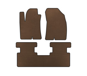 Килимки EVA (Не повний привод, Коричневий) для Great Wall Haval Jolion 2020- рр