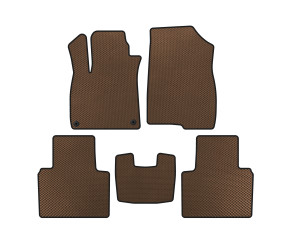 Килимки EVA (SD, Коричневий) для Honda Accord X 2017-2022 рр