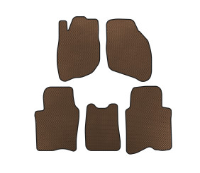 Килимки EVA (SD, Коричневий) для Honda City 2002-2008 рр