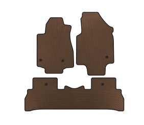 Килимки EVA (2008-2012, 7-ми місний, Коричневий) для Honda Pilot рр