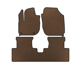 Килимки EVA (Електро, Коричневий) для Honda X-NV/Ciimo X-NV 2019- рр