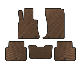 Килимки EVA (SD, Коричневий) для Hyundai Genesis DH 2013-2016 рр