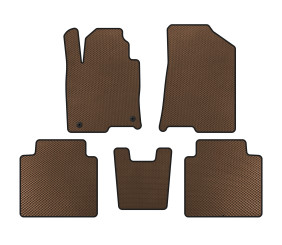 Килимки EVA (SD, Коричневий) для Hyundai Grandeur 2017- рр