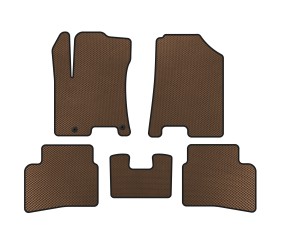 Килимки EVA (Коричневий) для Hyundai Venue 2019- рр