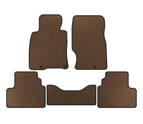 Килимки EVA (G25-G35, SD, Коричневий) для Infiniti G25/G35/37 (V36/CV36) 2006-2015 рр