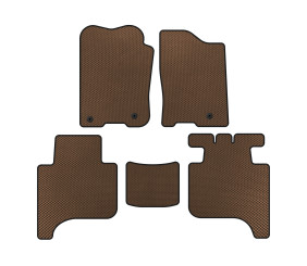 Килимки EVA (2 ряди, 2004-2008, Коричневий) для Infiniti QX56 рр