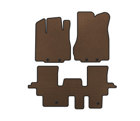 Килимки EVA (2 ряди, Коричневий) для Infiniti QX60 2016-2021 рр