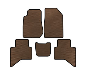 Килимки EVA (Коричневий) для Isuzu D-Max 2019- рр