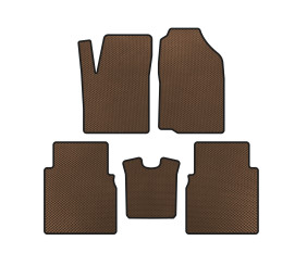 Килимки EVA (Коричневий) для JAC J6 2011-2019 рр