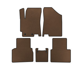 Килимки EVA (Коричневий) для JAC J7 2018- рр