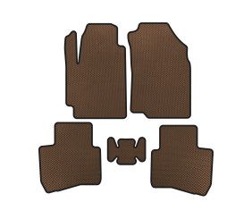 Килимки EVA (Коричневий) для JAC S2 2014-2020 рр