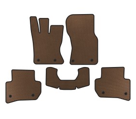 Килимки EVA (Коричневий) для Jaguar F-PACE 2016- рр