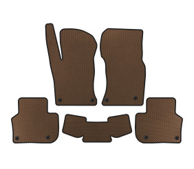 Килимки EVA (Коричневий) для Jaguar XF 2016- рр