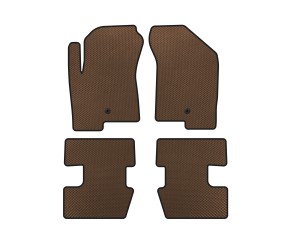 Килимки EVA (2011-2016, Коричневий) для Jeep Compass рр