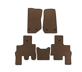 Килимки EVA (Коричневий) для Jeep Wrangler 2007-2017 рр