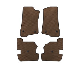 Килимки EVA (Коричневий) для Jeep Wrangler 2018- рр