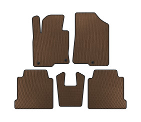 Килимки EVA (Коричневий) для Kia Cadenza 2016- рр
