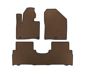 Килимки EVA (2014-2018, 5-ти місний, Коричневий) для Kia Sorento III UM рр