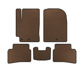 Килимки EVA (2019 р.-2026, Коричневий) для Kia Stonic 2017- рр