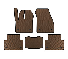 Килимки EVA (Коричневий) для Range Rover Evoque 2018- рр