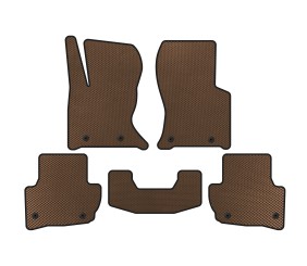Килимки EVA (Коричневий) для Range Rover Velar 2017- рр