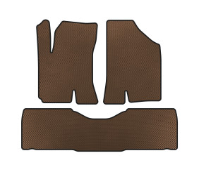 Килимки EVA (6-ти місний/Електро, Коричневий) для Leopaard CS9EV 2017- рр