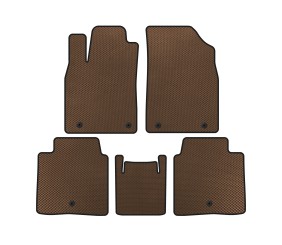 Килимки EVA (SD, Гібрид, Коричневий) для Lexus ES 2012-2018 рр