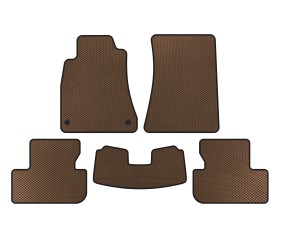 Килимки EVA (SD, Не повний привод, Коричневий) для Lexus IS 2005-2013 рр