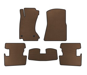 Килимки EVA (2008-2013, Коричневий) для Lexus IS рр