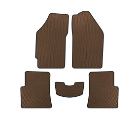 Килимки EVA (SD, Коричневий) для Lifan 520 Breeze 2005-2013 рр