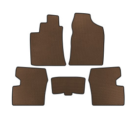 Килимки EVA (SD, Коричневий) для Lifan 620 Solano 2007- рр