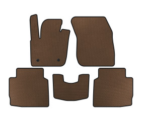 Килимки EVA (2016-2020, SD, Коричневий) для Lincoln MKZ рр