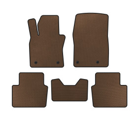 Килимки EVA (HB, Коричневий) для Mazda 3 2019- рр