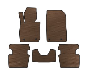 Килимки EVA (2018 р.-2026, Коричневий) для Mazda CX-3 2015- рр