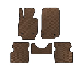 Килимки EVA (2015-2018, Повний привод, Коричневий) для Mazda CX-3 2015- рр