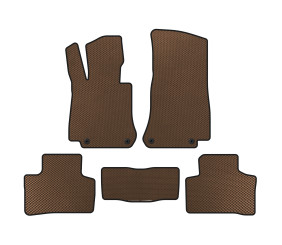 Килимки EVA (Коричневий) для Mercedes EQC 2019-2023 рр