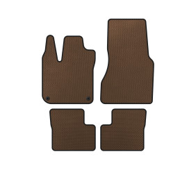 Килимки EVA (HB, 5-ти дверний, Коричневий) для Smart 2014- рр